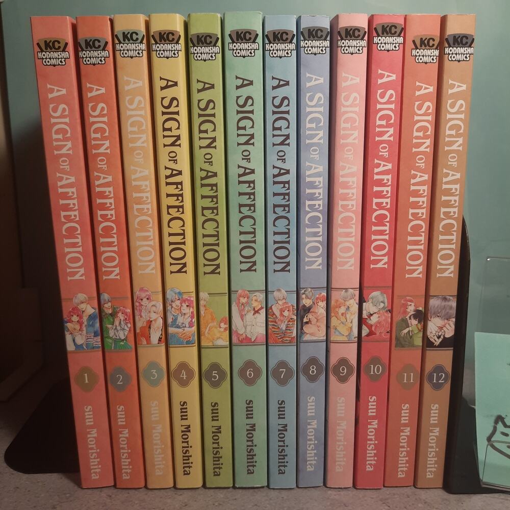 📚 A Sign of Affection Vol. 1-12 English Manga Bundle Authentic Manga Kodansha